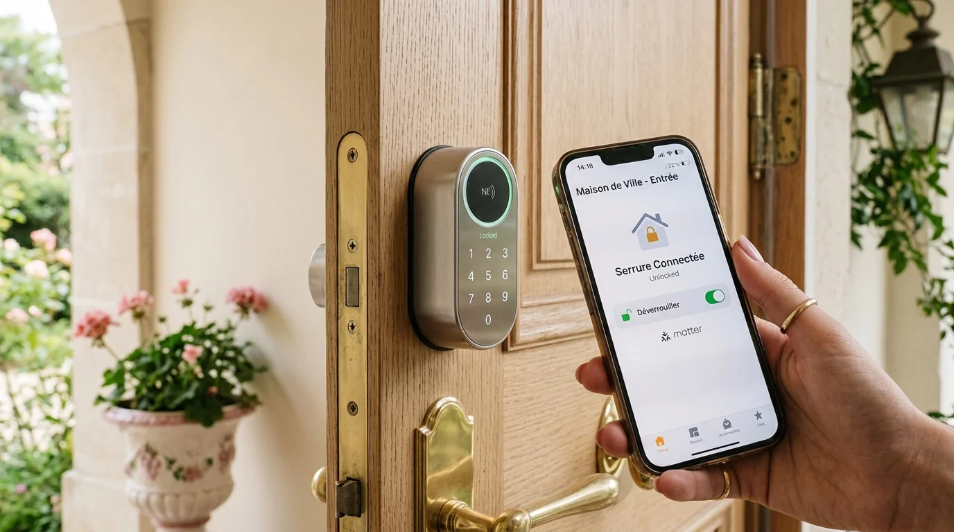 Smart lock connecté NFC - Serrurier Fontenay-aux-Roses